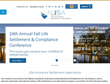 Tablet Screenshot of lisa.org